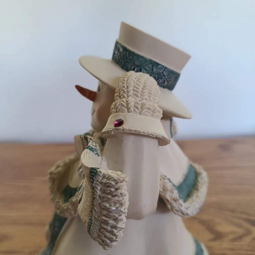 Vintage St. Flurry's Cornelius Vanderfrost Snowman Figurine 78817 © 2002